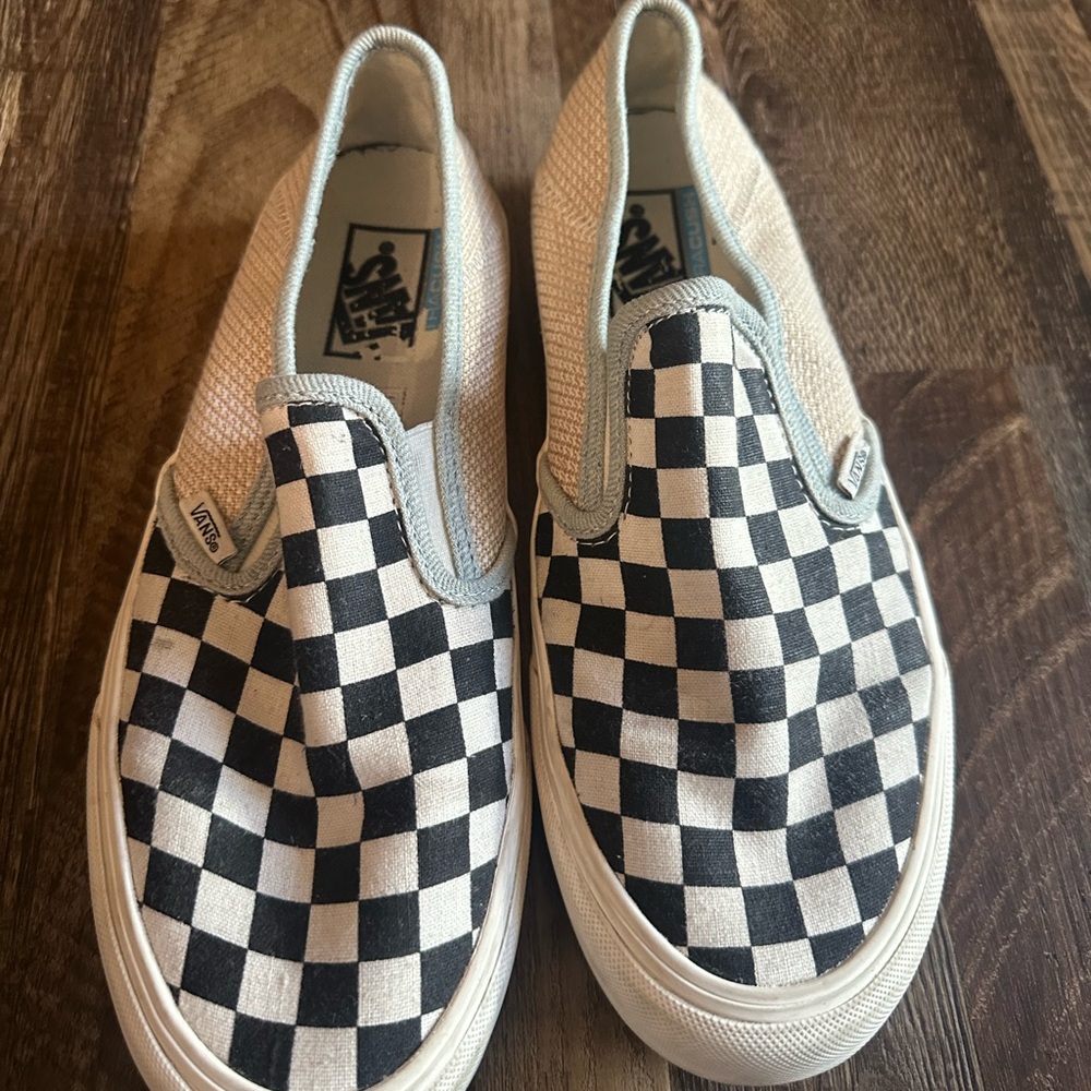 Vans Checkerboard Slip-On Sneakers
